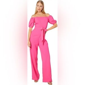 Lilly Pulitzer Jada Jumpsuit Pink NWT size 10